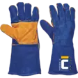 Hitsaajan käsine Cerva Pugnax Blue nahka - Hitsaus- ja kuumuuskäsineet - 0102006999100 - 1