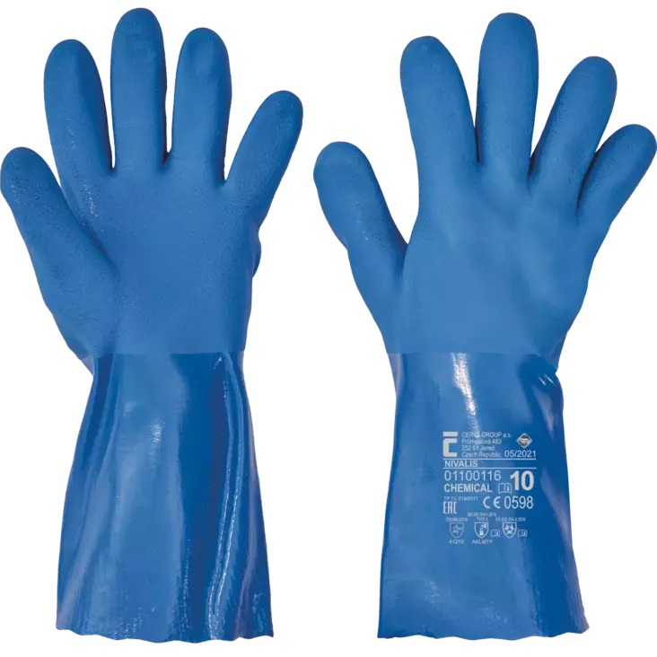 Kemikaalikäsine Cerva Nivalis PVC - Kemikaalikäsineet - 0110011699100 - 1