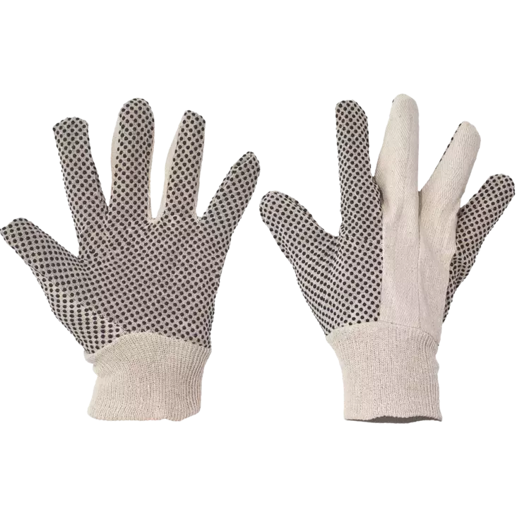 Työkäsine Cerva Osprey PVC dots puuvilla - Puuvillakäsineet - 0105000599100 - 1