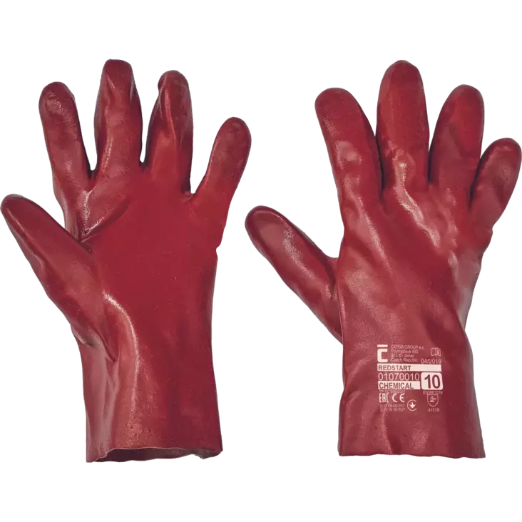 Työkäsine Cerva Redstar PVC - Pinnoitetut käsineet - 0107001099100 - 1