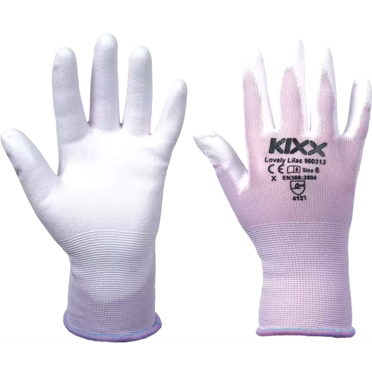 Työkäsine KIXX Lovely Lilac PU - Pinnoitetut käsineet - 0108010857060P - 1