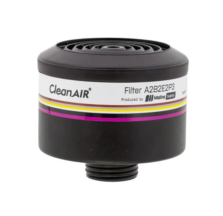 Yhdistelmäsuodatin CleanAir Chemical 2F ABE2P3 - Suodattimet - 69500164 - 1