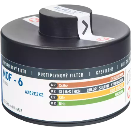 Yhdistelmäsuodatin CERVA MOF-6 A2B2E2K2P3 - Suodattimet - 0704018899999 - 1