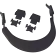 Visiirinlippa JSP ANV000-001-008 - Suojalasien tarvikkeet - 0504007299999 - 1