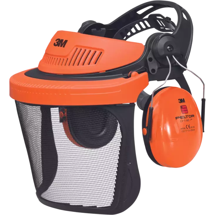 Suojaverkko 3M G500V5CH510-OR kuulosuojaimilla - Passiiviset kuulonsuojaimet - 0402009799999 - 1