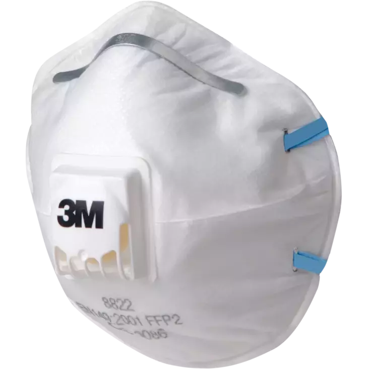 Hengityssuojain 3M 8822 FFP2 venttiilillä - FFP2 hengityssuojaimet - 0701000499999 - 1