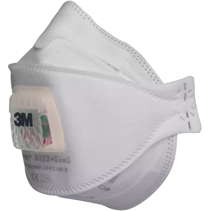 Hengityssuojain 3M 9322 FFP2 venttiilillä - FFP2 hengityssuojaimet - 0701014899999 - 1