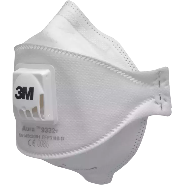 Hengityssuojain 3M 9332 FFP3 venttiilillä - FFP3 hengityssuojaimet - 0701001299999 - 1