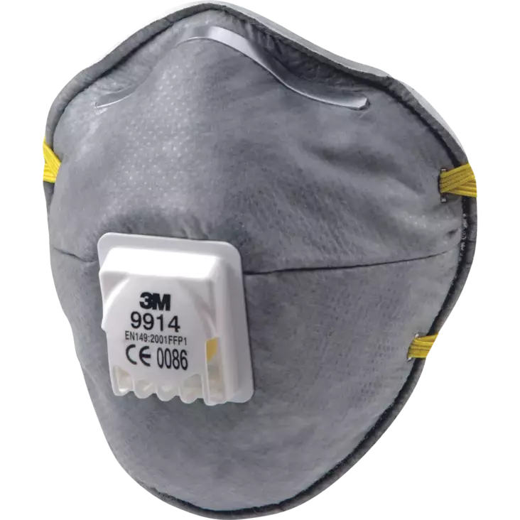 Hengityssuojain 3M 9914 FFP1 venttiilillä - FFP2 hengityssuojaimet - 0701001599999 - 1