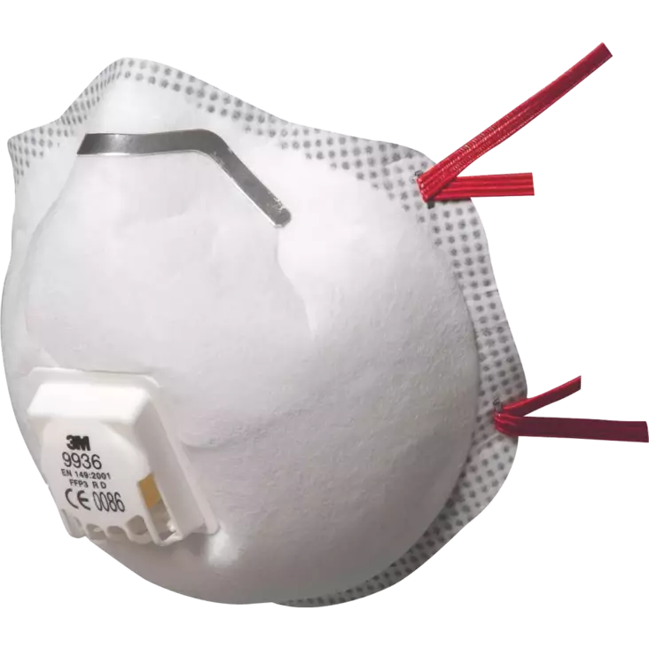 Hengityssuojain 3M 9936 FFP3 venttiilillä - FFP3 hengityssuojaimet - 0701011899999 - 1