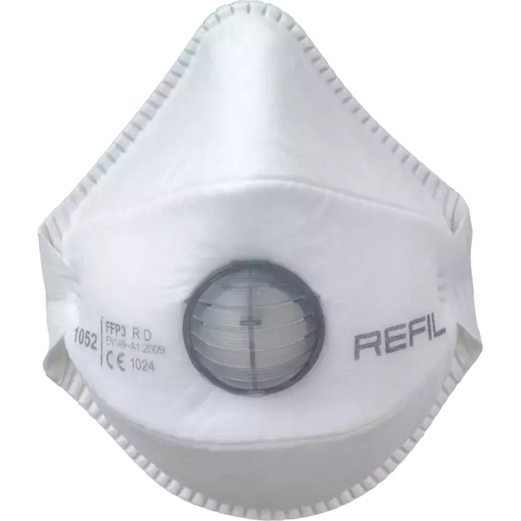Hengityssuojain REFIL 1052 FFP3 venttiilillä - FFP3 hengityssuojaimet - 0701013499999 - 1
