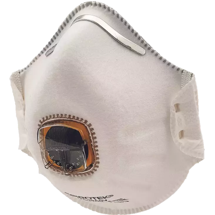 Hengityssuojain SPIROTEK VS2200V FFP2 venttiilillä - FFP2 hengityssuojaimet - 0701009699999 - 1