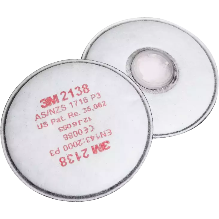 Hiukkassudatin 3M 2138 P3, O3 - Suodattimet - 0704000499999 - 1