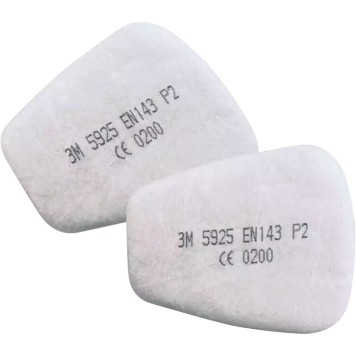 Hiukkassudatin 3M 5925 P2 - Suodattimet - 0704000699999 - 1