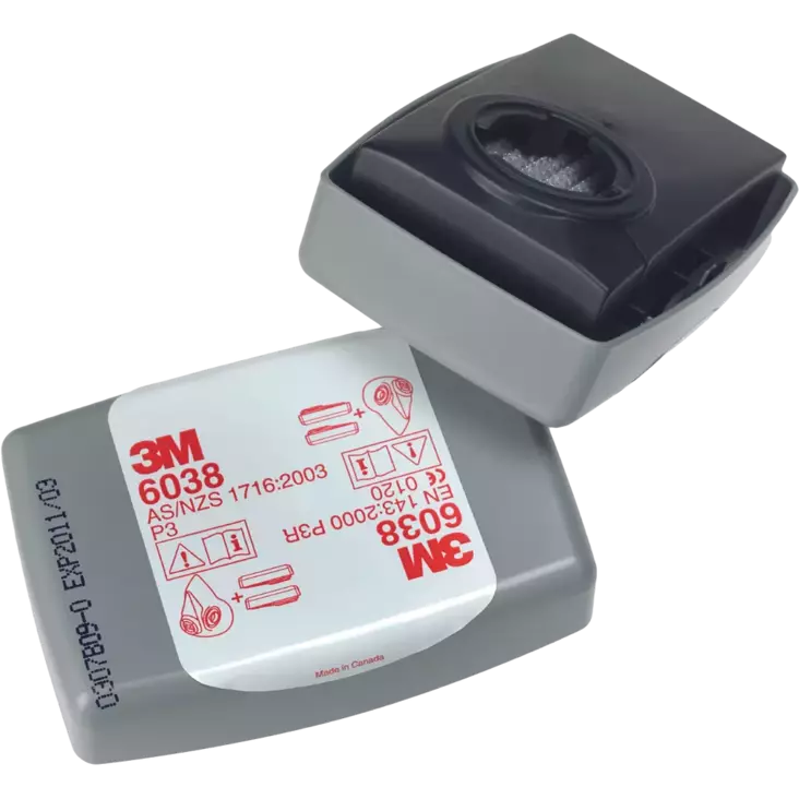 Hiukkassuodatin 3M 6038 P3, HF, O3 - Suodattimet - 0704009699999 - 1