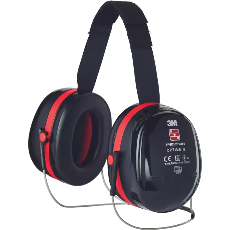 Kuulonsuojain 3M H540B-412-SV niskapannalla - Passiiviset kuulonsuojaimet - 0402003999999 - 1