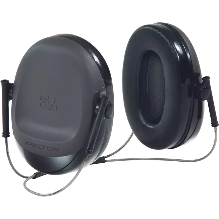 Kuulonsuojain Peltor H505B-596-SV niskapannalla - Passiiviset kuulonsuojaimet - 0402010999999 - 1