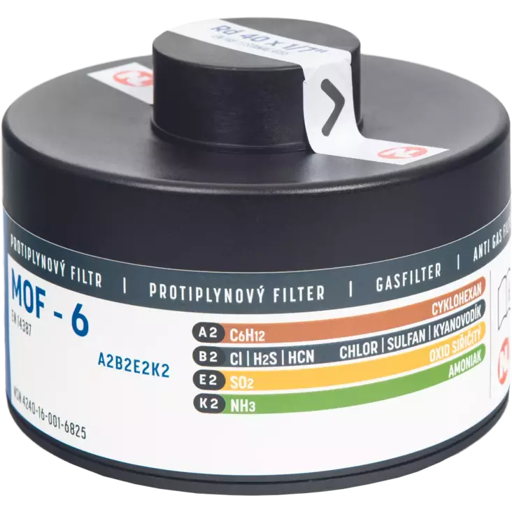 Yhdistelmäsuodatin CERVA MOF-6 A2B2E2K2P3 - Suodattimet - 0704018899999 - 1